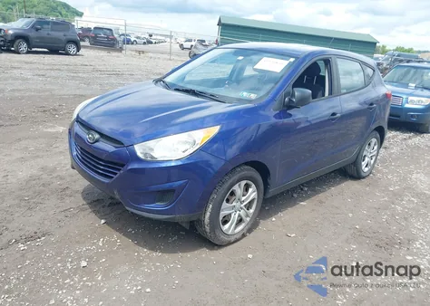 2010 Hyundai Tucson Gls from USA, damaged, VIN KM8JT3ACXAU099759
